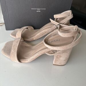 Boohoo Beige Rope Espadrille Sandals Size 41 US 10 Brand New Never Worn No Box